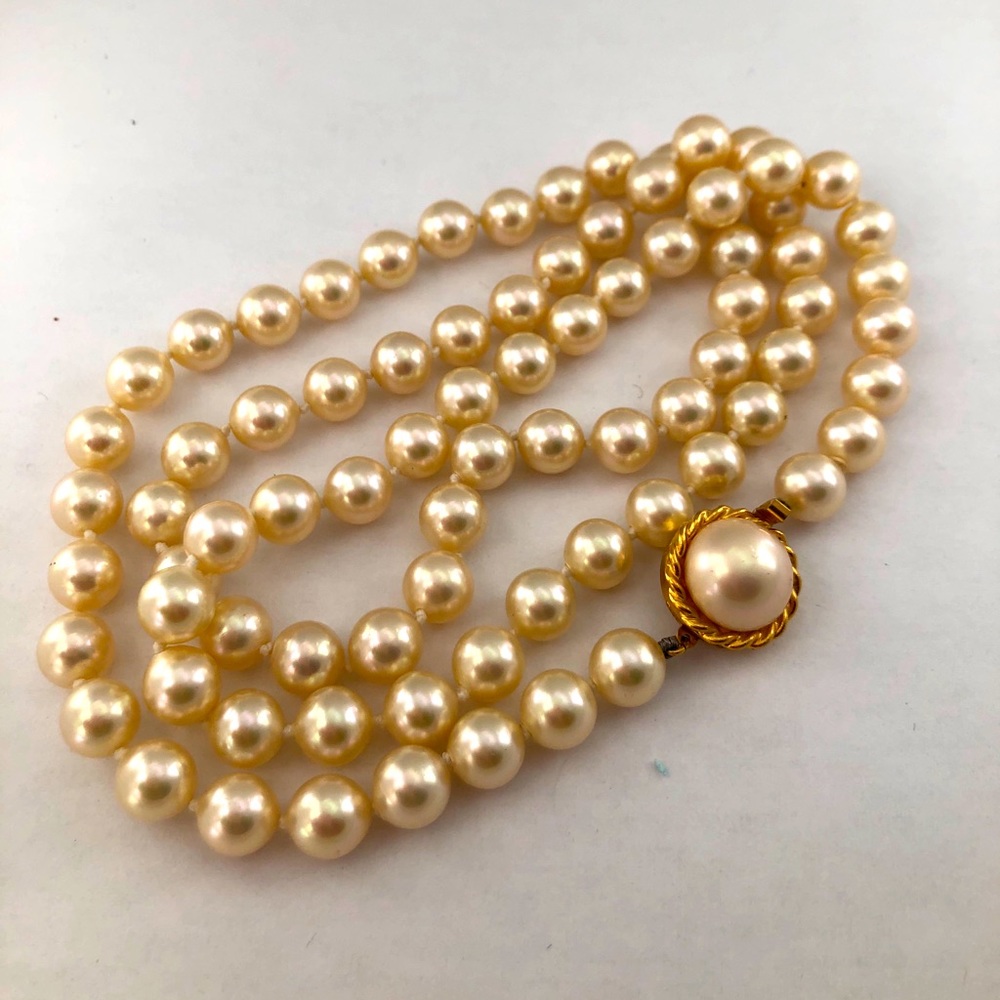 MAJORCA pearls strand 30 inches